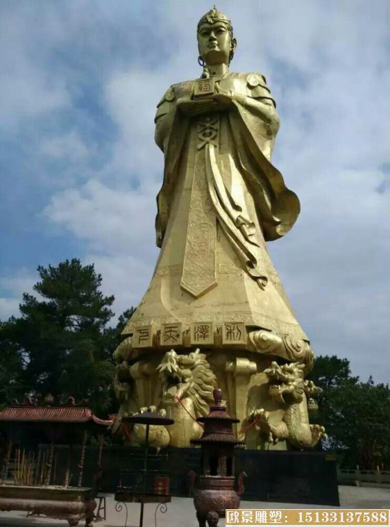 大型人物鑄銅雕塑 景觀人物銅雕塑定制