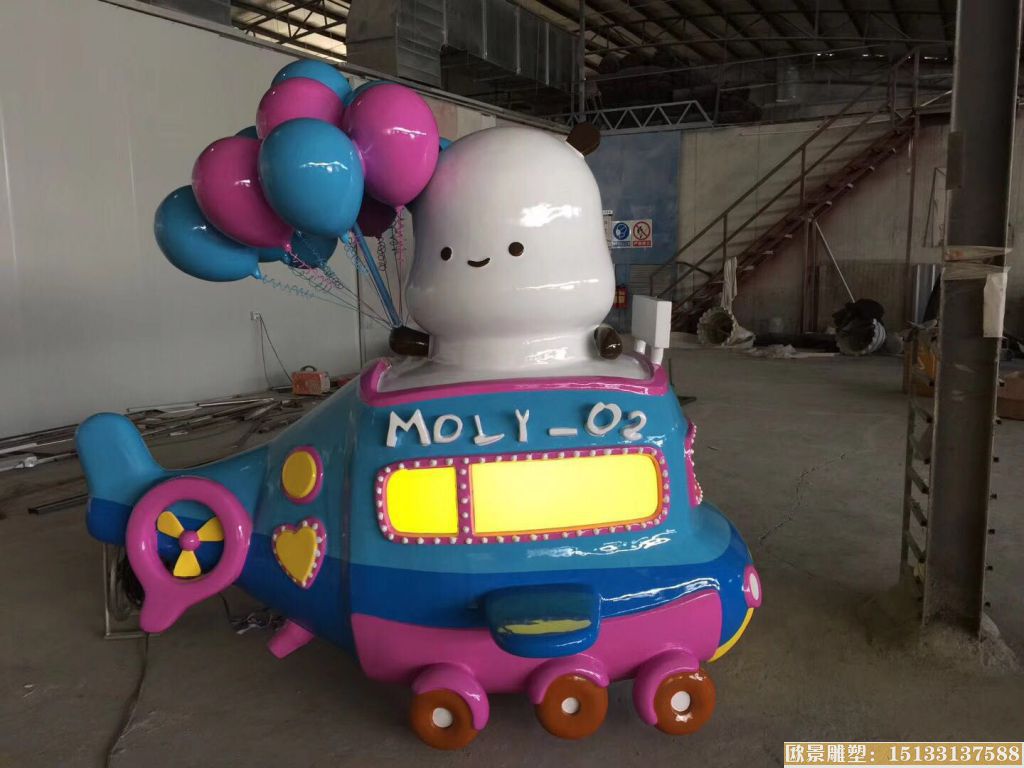 玻璃鋼卡通雕塑制作?_卡通彩繪制作廠家